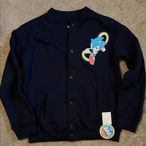 Sonic the Hedgehog Black Jacket
